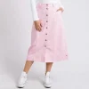 ELM x Janey Forbes Florence Button Thru Skirt Outlet