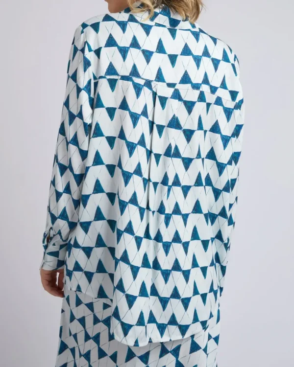 ELM x Janey Forbes Geo Shirt Outlet
