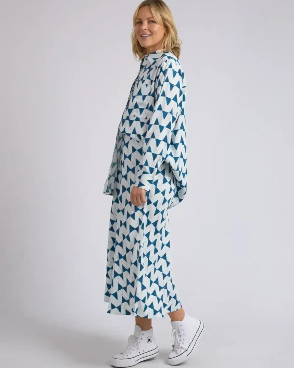 ELM x Janey Forbes Geo Shirt Outlet