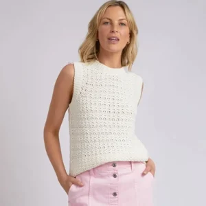 ELM x Janey Forbes Janey Knit Vest Sale