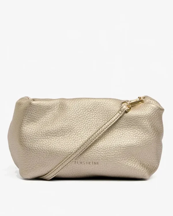 Elms & King Monty Crossbody Gold New