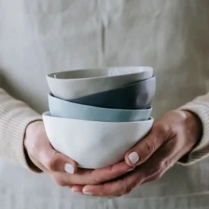 Flax Ceramics Fruit Bowl Fashion
