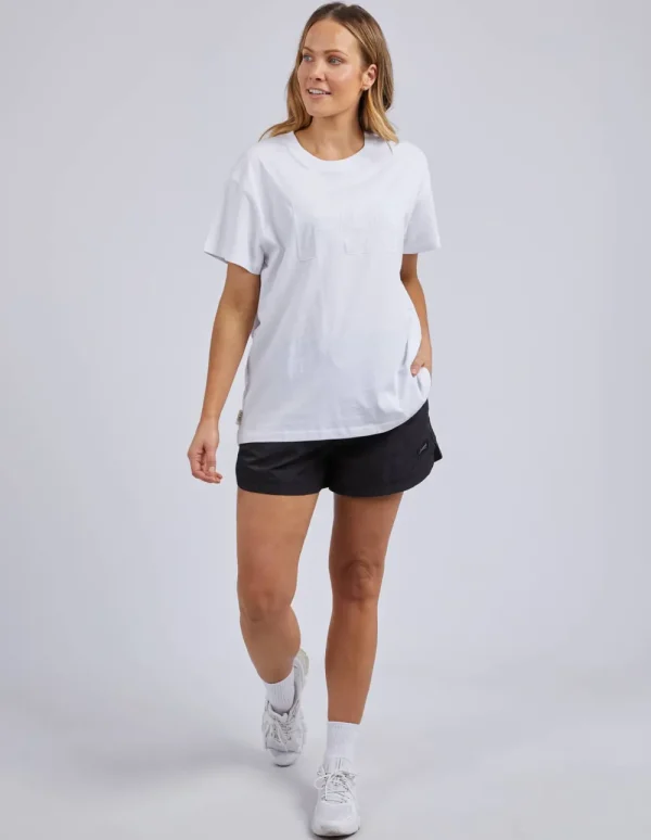 Foxwood Embroidery Tee - White Best