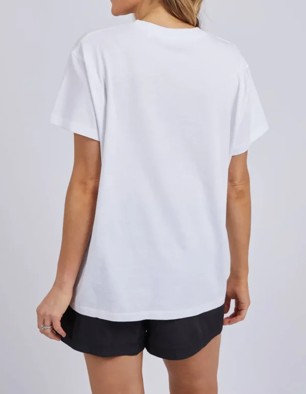 Foxwood Embroidery Tee - White Best