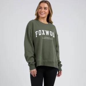 Foxwood Interval Crew - Khaki Clearance