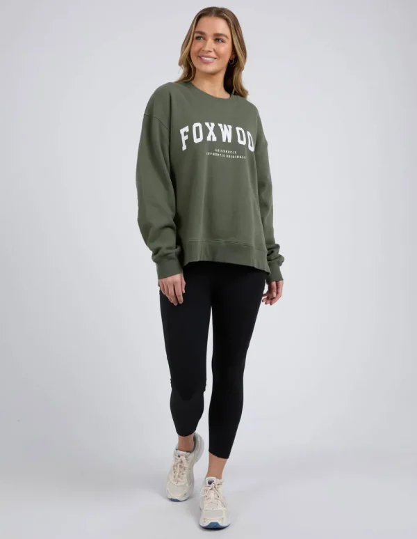 Foxwood Interval Crew - Khaki Clearance