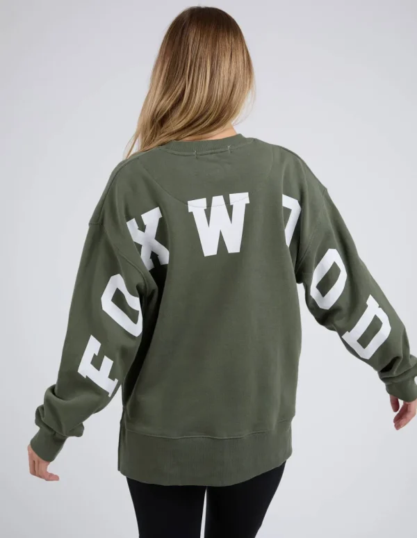 Foxwood Interval Crew - Khaki Clearance