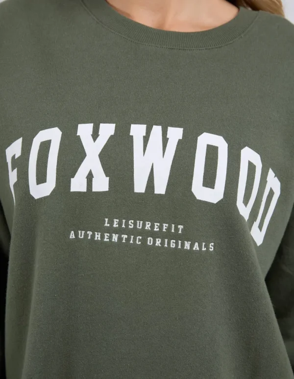 Foxwood Interval Crew - Khaki Clearance
