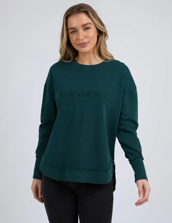 Foxwood Simplified Crew - Forest New