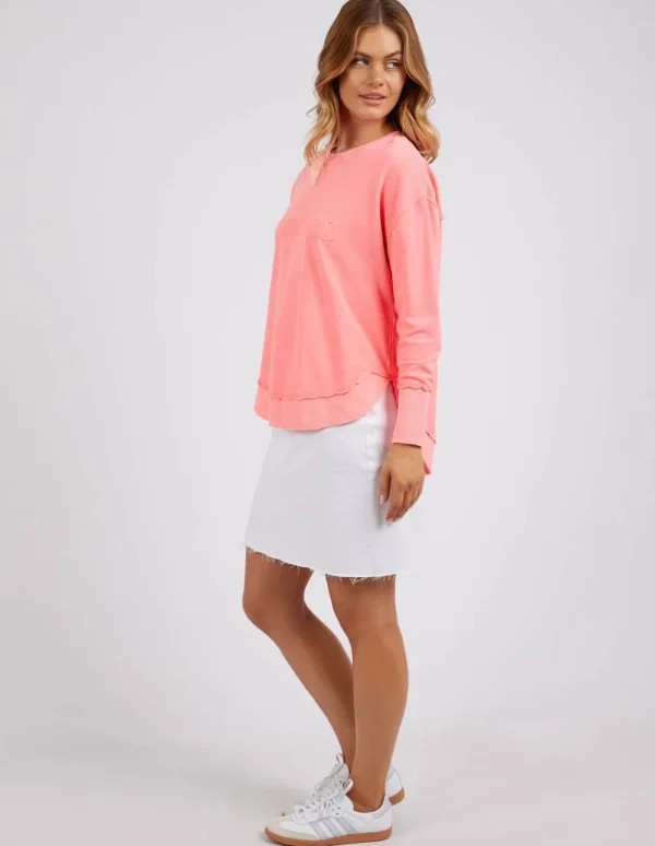 Foxwood Simplified Crew - Neon Pink Outlet