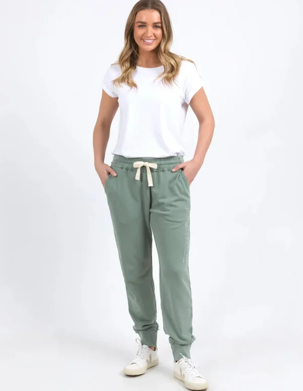 Foxwood Simplified Pants - Sage Fashion