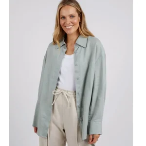 Foxwood Sorrento Shirt - Sage Outlet