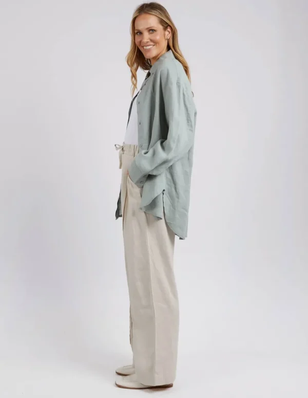 Foxwood Sorrento Shirt - Sage Outlet
