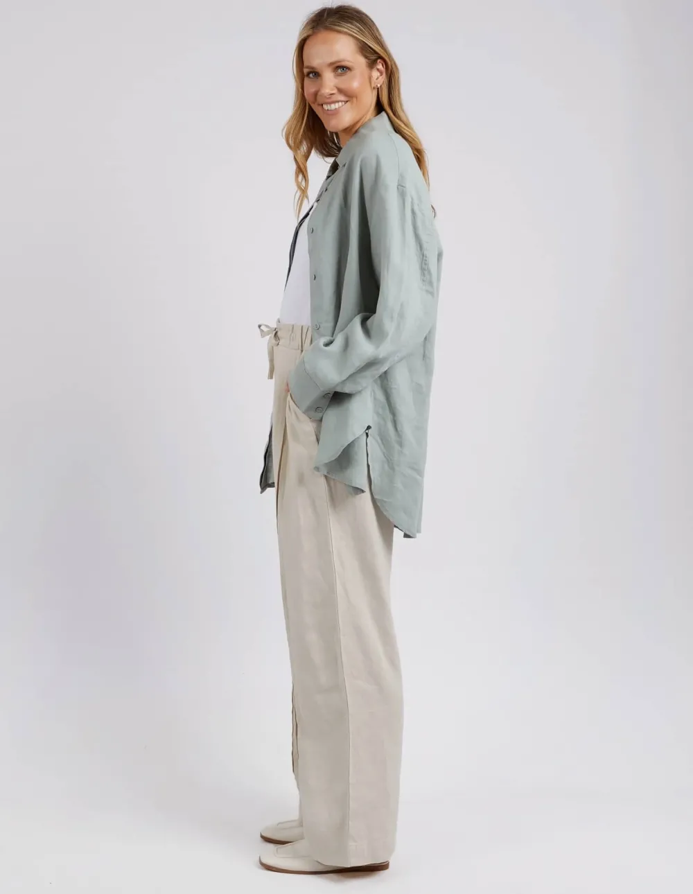 foxwood_sorrento_shirt__s_4.webp Foxwood Sorrento Shirt - Sage Outlet