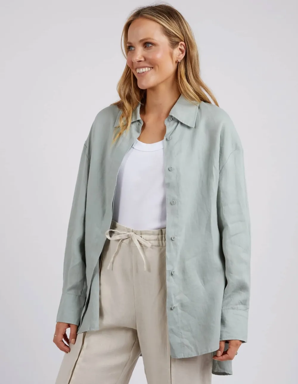 foxwood_sorrento_shirt__s_5.webp Foxwood Sorrento Shirt - Sage Outlet