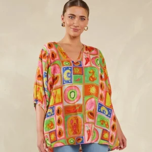 Haven Portofino Relaxed Top - Spritz Hot
