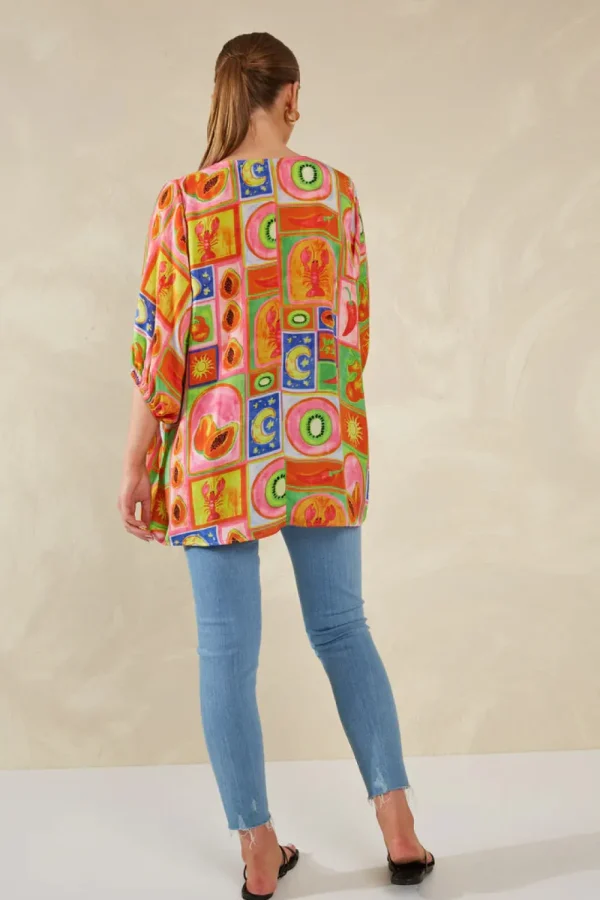 Haven Portofino Relaxed Top - Spritz Hot