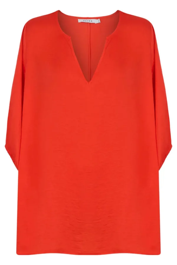 Haven Portofino Relaxed Top -Aperol Best