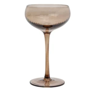 Here's How The Lou Coupe Glass - Set of 2 Smoke Online