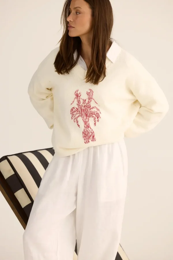 Holiday Kingston Knit - Cream Clearance