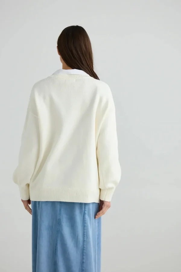 Holiday Kingston Knit - Cream Clearance
