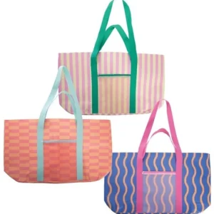 Isgift Eclectic Summer Beach Bag Carry All Hot