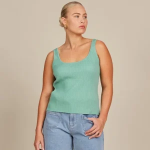 Isle Of Mine Adele Tank - Seafoam Online