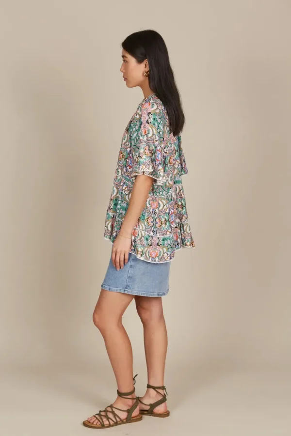 Isle Of Mine Esme Top - Lotus Fleuron Sale
