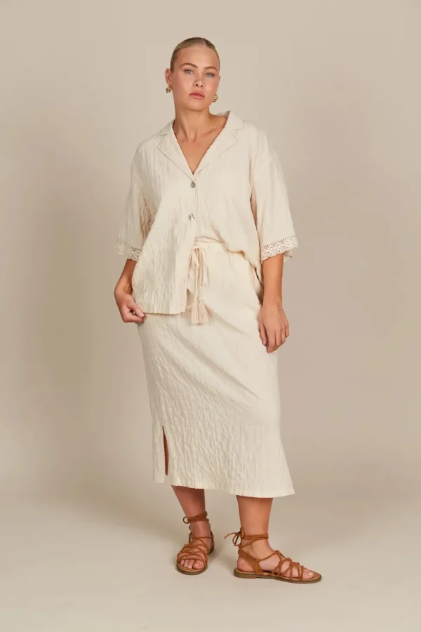 Isle Of Mine Fleur Skirt - Canvas Clearance