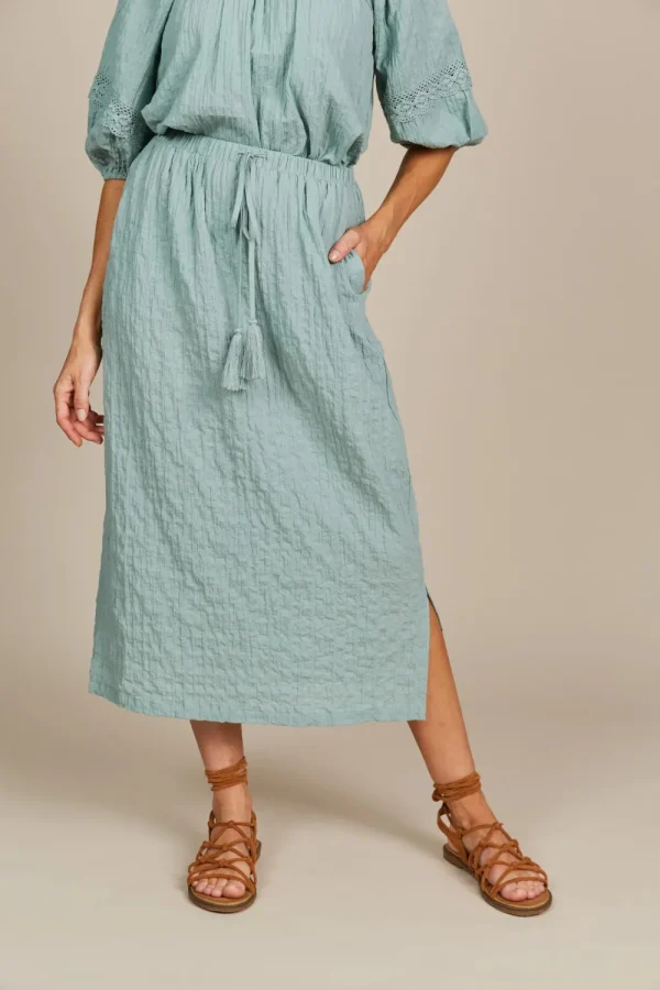 Isle Of Mine Fleur Skirt - Seafoam Sale
