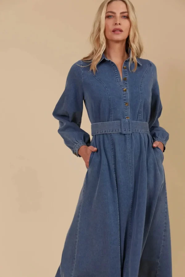 Isle Of Mine Freya Dress - Denim Sale
