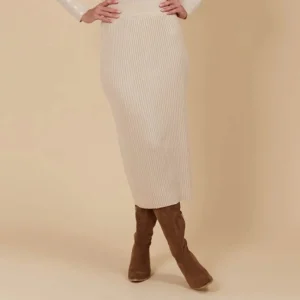 Isle Of Mine Juno Knit Skirt -Canvas New