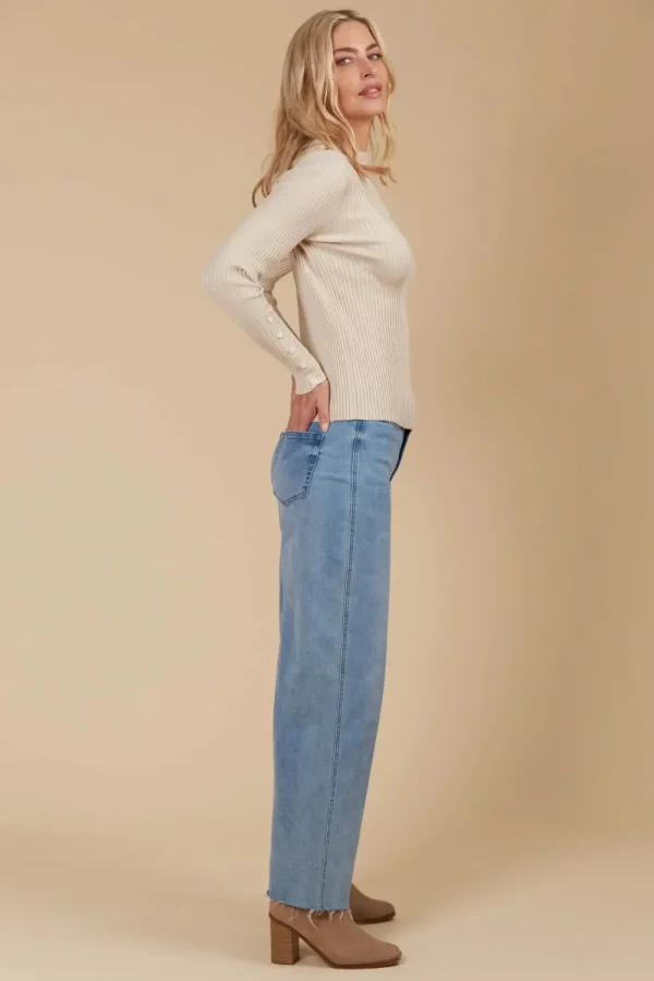 Isle Of Mine Juno Knit Top - Canvas Discount