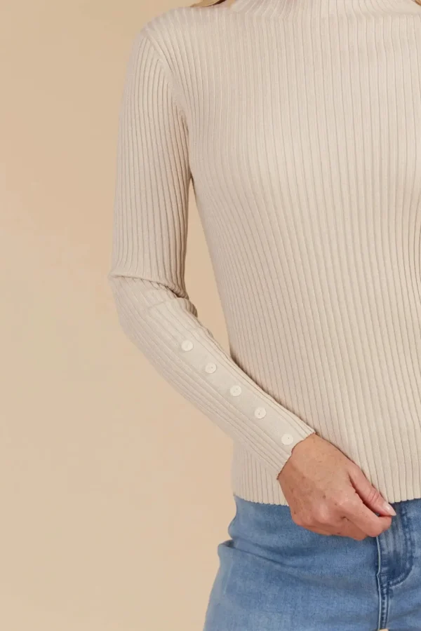 Isle Of Mine Juno Knit Top - Canvas Discount