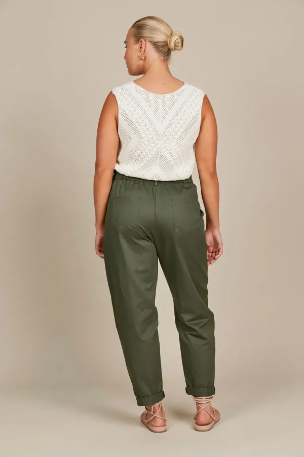 Isle Of Mine Lucille Pant - Olive Clearance