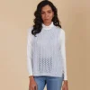 Isle Of Mine Luna Knit Vest - Sky Fashion
