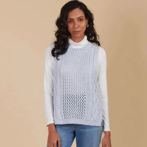Isle Of Mine Luna Knit Vest - Sky Fashion