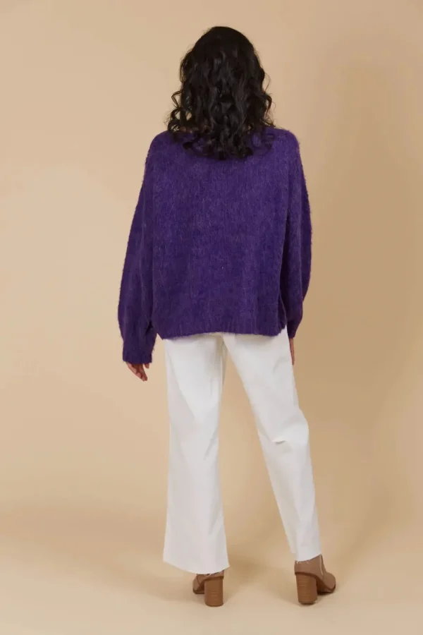 Isle Of Mine Pallas Jumper - Violet Clearance