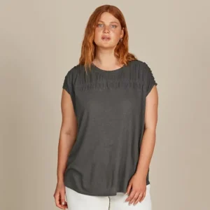 Isle Of Mine Sabine TShirt - Graphite Best