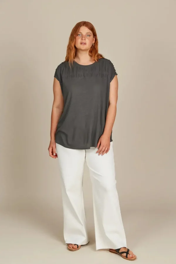 Isle Of Mine Sabine TShirt - Graphite Best
