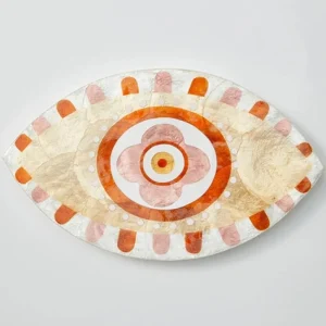 Jones & Co IRIS TERRACOTTA WALL ART Fashion