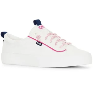 KEDScanvas KEDS Kickback Canvas Piping White/Multi Best