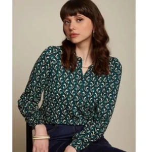 King Louie Maisie Blouse- Morel Discount