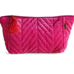 Kip & Co Me And You Velvet Toiletry Bag Clearance