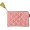 Kip & Co Tuscan Sunset Velvet Cosmetics Purse Hot