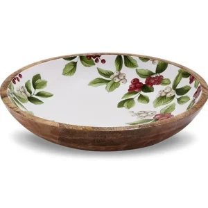 Madras Link Noelle Red Salad Bowl Sale