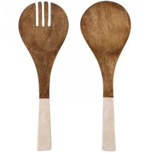Madras Link Salad Servers Clearance
