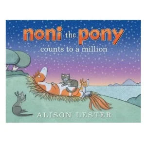 Hardie Grant Noni The Pony Counts To A Million - Alison Lester Board Book Best