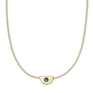 Palas May emerald birthstone necklace Online