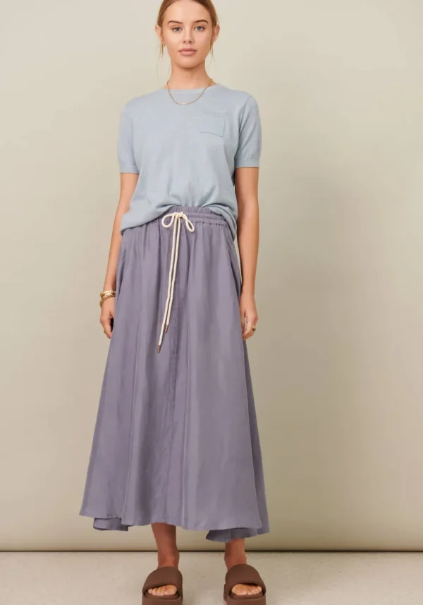 POL Calypso Pocket Tee - Blue Clearance